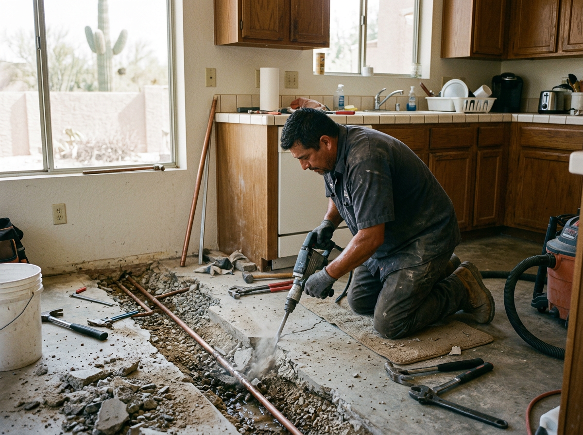 plumbing contractor in Sahuarita