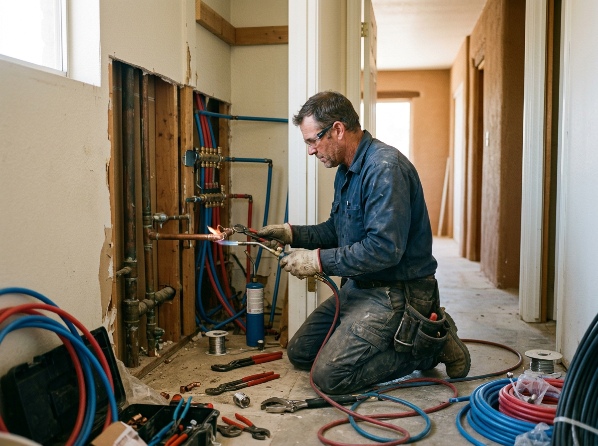 plumbing contractor in Casas Adobes
